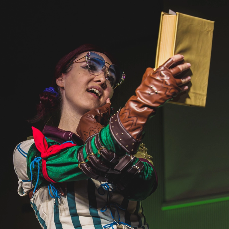 Uczestniczka konkursu cosplay fot. Fotocepcje