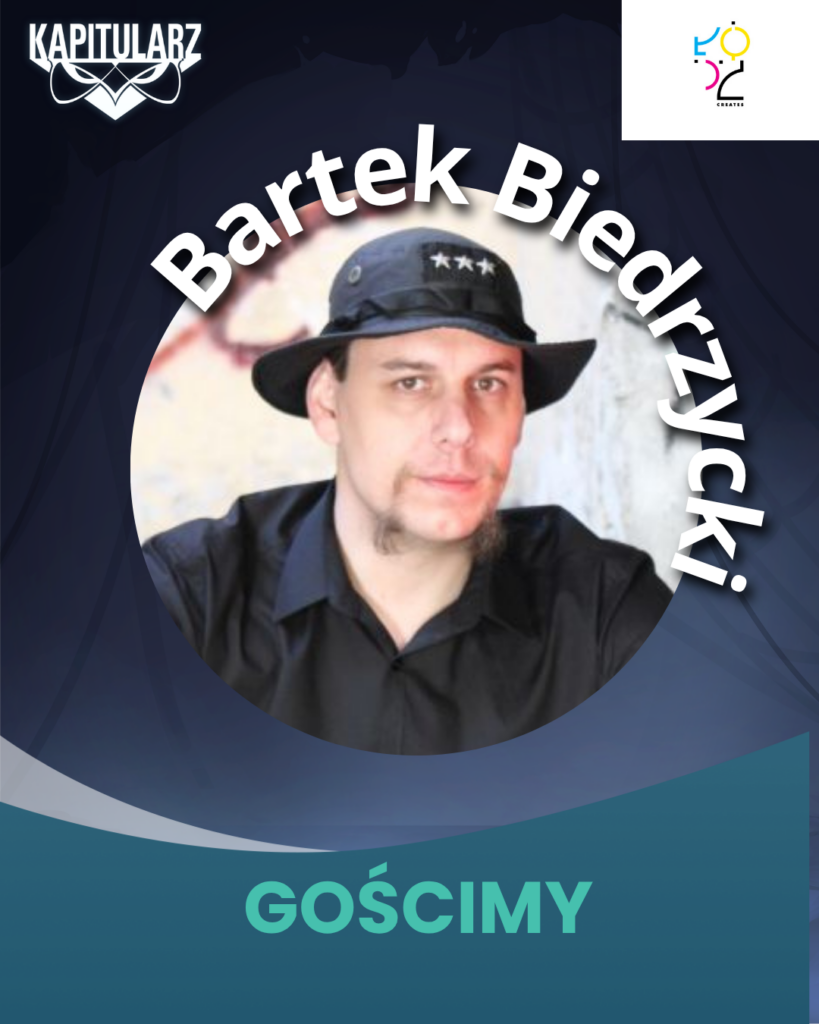 Bartek Biedrzycki, gość Festiwalu Fantastyki Kapitularz 2026