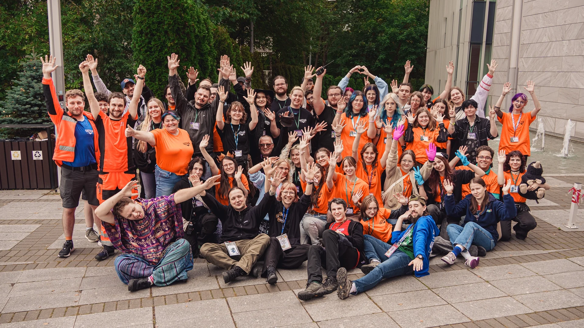 Organizatorzy i wolontariusze Łódzkiego Festiwalu Fantastyki Kapitularz 2025